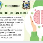 Besplatne radionice u septembru i oktobru